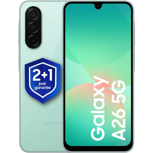 Samsung Galaxy A26 5G - 128GB - IP67 - Mint Tweedehands