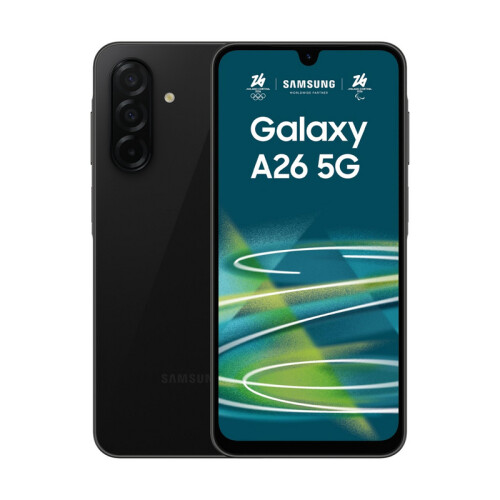 Samsung Galaxy A26 5G - Smartphone - 8GB RAM - 256GB opslag - Zwart Tweedehands