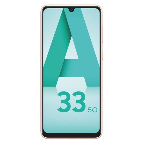 Samsung Galaxy A33 5G - Oranje - 128 GB - Dubbele fysieke simkaart Tweedehands