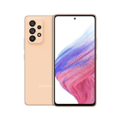 Samsung Galaxy A53 5G - Oranje - 128 GB - Dubbele fysieke simkaart