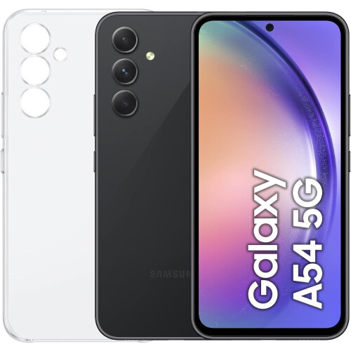 Samsung Galaxy A54 5G - Smartphone - 6.4 FHD+ Super AMOLED 8GB RAM 128GB uitbreidbaar 5000 mAh - Awesome Graphite Tweedehands