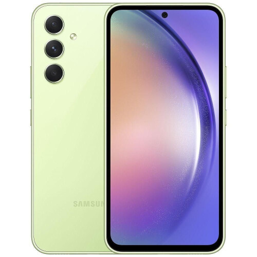 Samsung Galaxy A54 - Limoen - 256 GB - Fysieke simkaart + eSIM