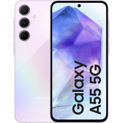 Samsung Galaxy A55 5G - 128GB - 50MP camera - Awesome Lilac