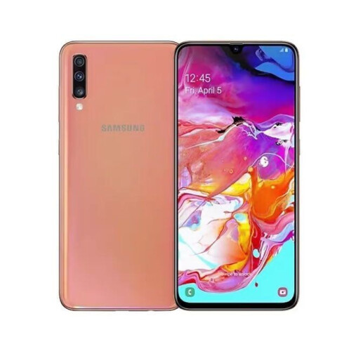 Samsung Galaxy A70 - Smartphone - 128GB Dual SIM - Roze Tweedehands