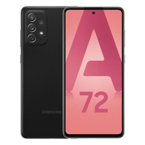 Samsung Galaxy A72 - Zwart - 128 GB - Dubbele fysieke simkaart Tweedehands