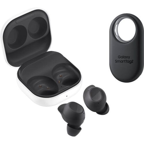 Samsung Galaxy Buds FE - TWS - ANC - Graphite + SmartTag 2