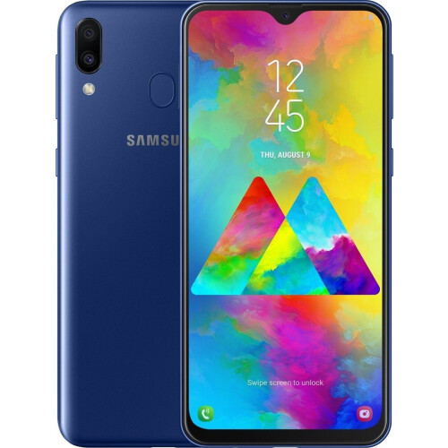 Samsung Galaxy M20 Power - Smartphone - 5.000mAh batterij - Blauw Tweedehands