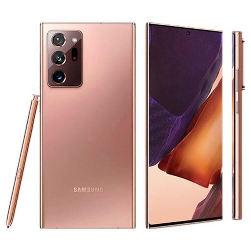 Samsung Galaxy Note20 Ultra 5G - Brons - 256 GB - Fysieke simkaart + eSIM Tweedehands