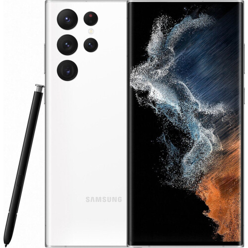 Samsung Galaxy S22 Ultra 5G - 256GB - 6.8 inch - Phantom White