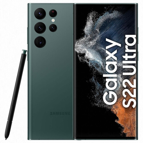 Samsung Galaxy S22 Ultra 5G - Groen - 128 GB - Duale fysieke simkaart + eSIM