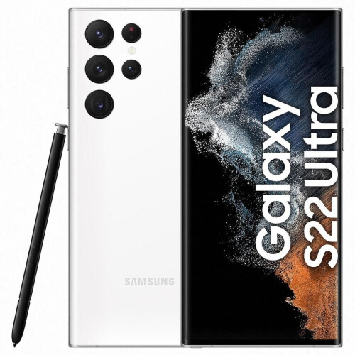 Samsung Galaxy S22 Ultra 5G - Wit - 512 GB - Duale fysieke simkaart + eSIM Tweedehands