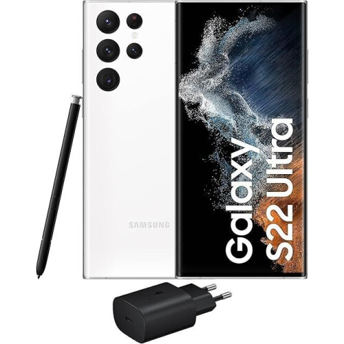 Samsung Galaxy S22 Ultra - Smartphone 5G - 256GB 6.8¹ Dynamic AMOLED 2X 5 Camera's 108MP - Phantom White (2022) Tweedehands