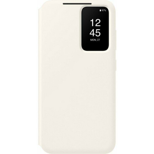 Samsung Galaxy S23+ - Smart View Wallet Case - Antibacterieel - Beige