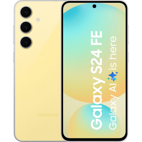 Samsung Galaxy S24 FE - 50MP camera - 6.7 inch - Geel Tweedehands