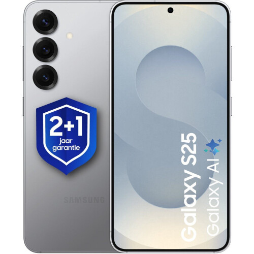 Samsung Galaxy S25 5G - 128GB - Krachtigste processor - Silver Shadow Tweedehands