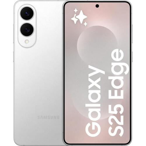 Samsung Galaxy S25 Edge - Zilver - 512 GB - Duale fysieke simkaart + eSIM