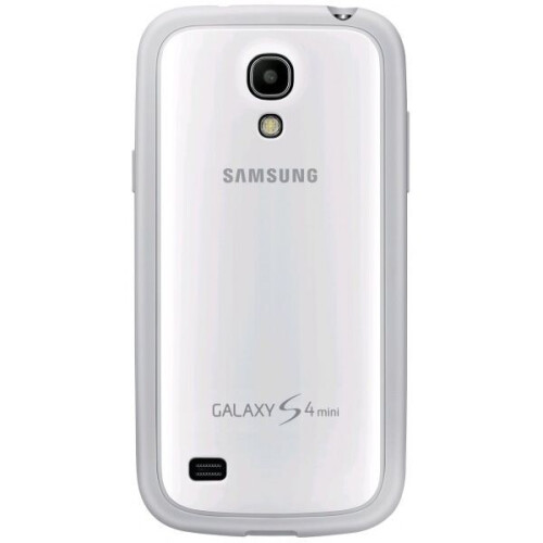 Samsung Galaxy S4 mini - Protective Cover+ - Optimale bescherming glossy look - Wit