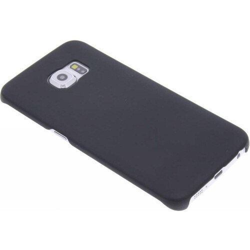 Samsung Galaxy S6 Edge - Hardcase - Matte krasbestendig - Zwart