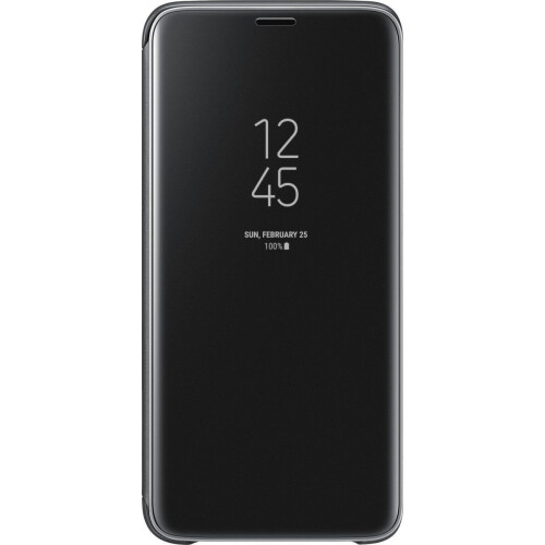 Samsung Galaxy S9 - Clear View Standing Cover - Auto-wake functie - Zwart Tweedehands