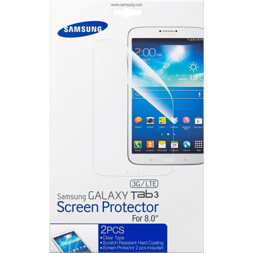 Samsung Galaxy Tab 3 (8.0) - Screenprotector - Optimale bescherming tegen krassen en stof