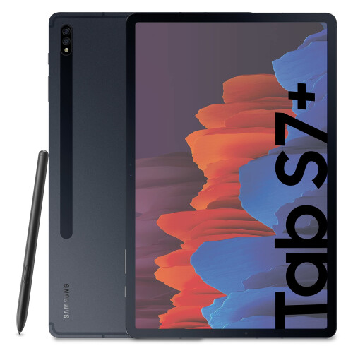 Samsung Galaxy Tab S7 Plus - 128GB Wi-Fi Cellular - 12,4-inch Super AMOLED - Zwart Tweedehands