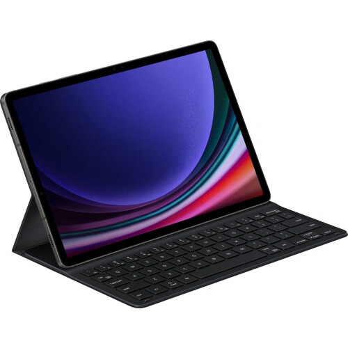 Samsung Galaxy Tab S9 - Book Cover Keyboard Slim Qwerty - Ultradun en lichtgewicht - Zwart Tweedehands