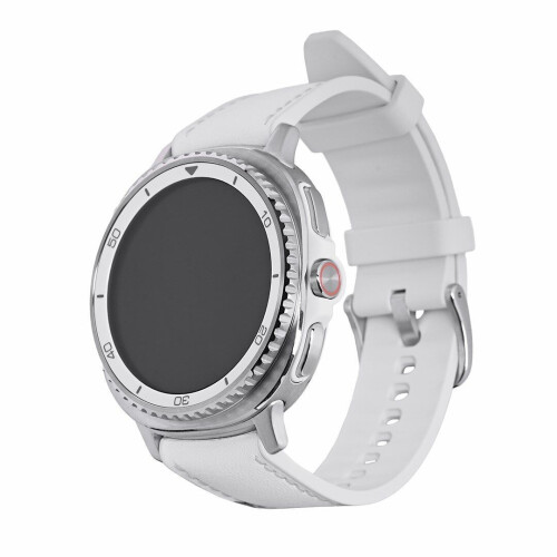 Samsung Galaxy Watch 8 Classic - Digitaal - 4G AMOLED 46 mm - Zilver