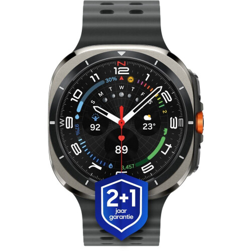 Samsung Galaxy Watch Ultra (2025) - Smartwatch - 47mm - E-simkaart - Titanium Silver Tweedehands