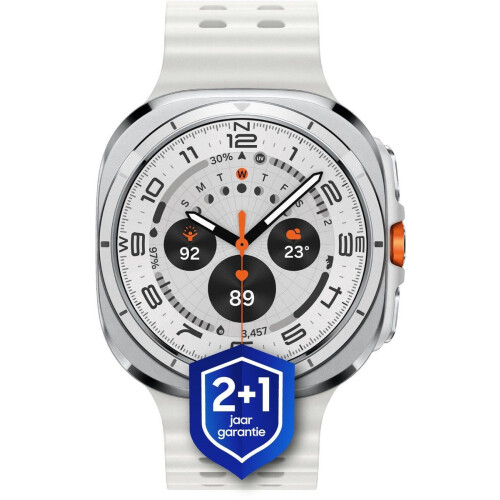 Samsung Galaxy Watch Ultra (2025) - Smartwatch - 47mm - E-simkaart - Titanium White