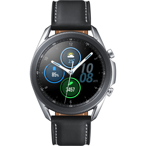 Samsung Galaxy Watch3 (45mm) - Smartwatch - Gezondheidsmonitoring - Zilver Tweedehands