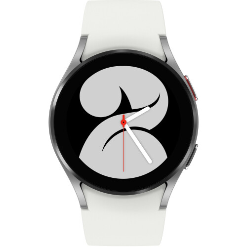 Samsung Galaxy Watch4 - Smartwatch - Gezondheidsmonitoring en apps - Zilver (Wit) Tweedehands