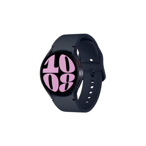 Samsung Galaxy Watch6 40 mm aluminium kast graphite op sportbandje S/M graphite [wifi + 4G] Tweedehands