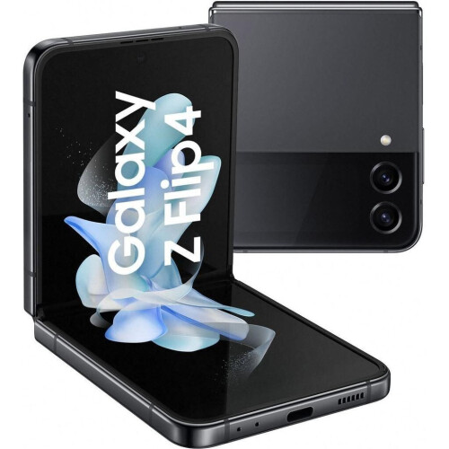 Samsung Galaxy Z Flip4 - Grijs - 512 GB - Fysieke simkaart + eSIM Tweedehands