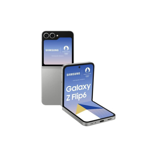 Samsung Galaxy Z Flip6 - Zilver - 512 GB - Fysieke simkaart + eSIM