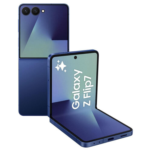 Samsung Galaxy Z Flip7 - Blauw - 256 GB - Fysieke simkaart + eSIM Tweedehands