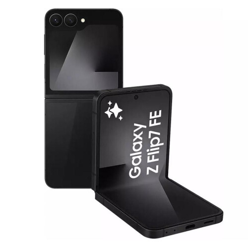 Samsung Galaxy Z Flip7 FE - Zwart - 256 GB - Fysieke simkaart + eSIM Tweedehands