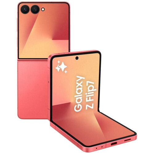 Samsung Galaxy Z Flip7 - Rood - 256 GB - Fysieke simkaart + eSIM Tweedehands