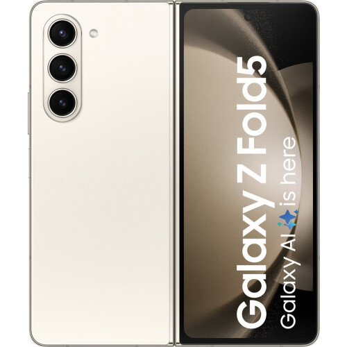 Samsung Galaxy Z Fold5 - 512GB - 7.6 inch edge-to-edge scherm - Cream Tweedehands