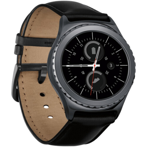 Samsung Gear S2 Classic - Smartwatch - Hartslagsensor OLED - Zwart Tweedehands