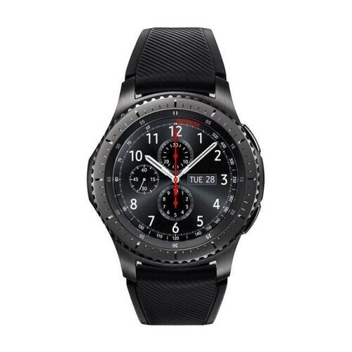 Samsung Gear S3 Frontier - Smartwatch - 1,3-inch AMOLED - Zwart Tweedehands