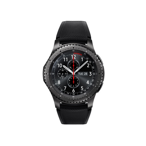 Samsung Gear S3 Frontier - Smartwatch - Hartslagsensor Accelerometer - Zwart Tweedehands