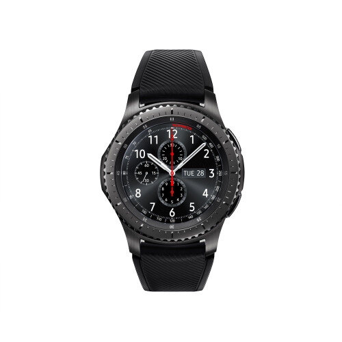Samsung Gear S3 Frontier - Smartwatch - Hartslagsensor Accelerometer - Zwart Tweedehands