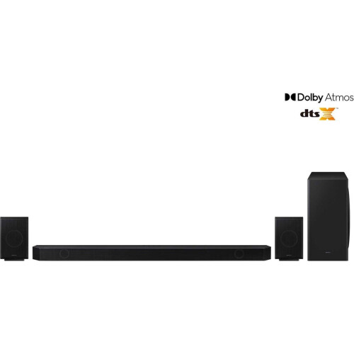 Samsung HW-Q930B - Soundbar met draadloze subwoofer - 9.1.4 surround sound - Metalen look
