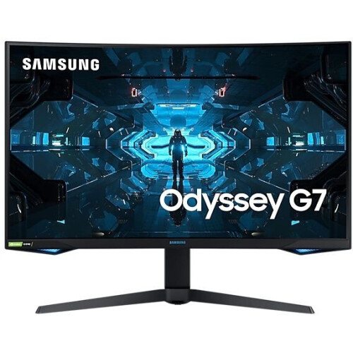 Samsung Odyssey C32G74TQSR - 32"QLED Monitor - 2560x1440 240Hz 1ms - Zwart Tweedehands