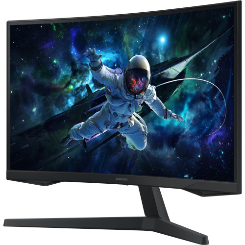 Samsung Odyssey G5 G55C - Gaming Monitor - 27"2560x1440 165Hz Gebogen - Zwart Tweedehands