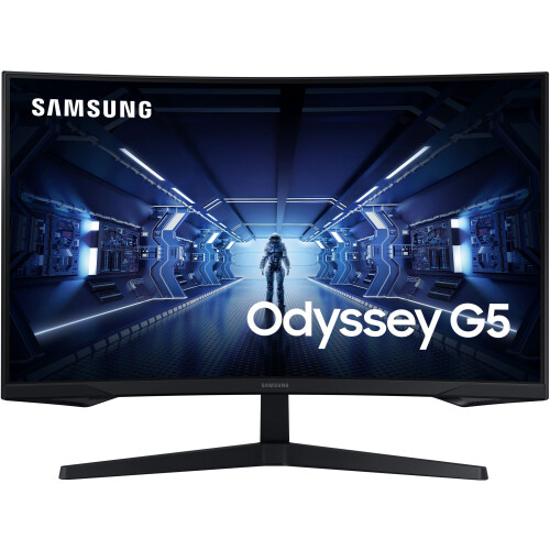 Samsung Odyssey G5 G55T - Gamingmonitor 27"- Quad HD 2560x1440 144Hz - Zwart Tweedehands