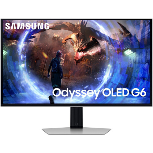 Samsung Odyssey G6 - Gaming Monitor - 27"QD-OLED 360Hz - Zilver