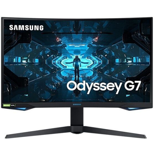 Samsung Odyssey G7 (G74TQSR) - 27"QLED Monitor - 2560x1440 (Quad HD) 240Hz 1ms - Zwart