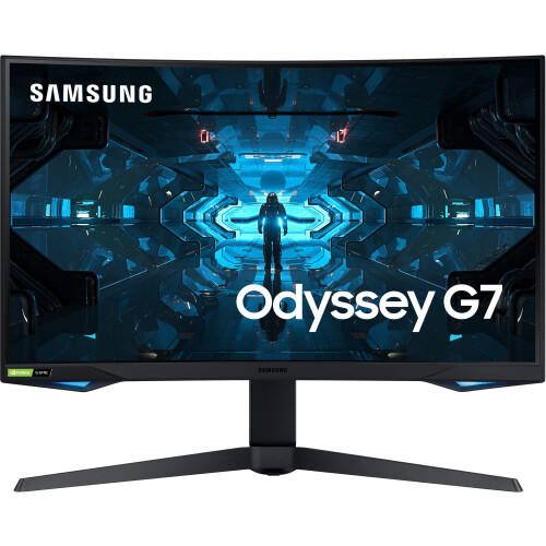 Samsung Odyssey G75T - 27"Gaming Monitor - 240Hz 1000R QLED (8806094796247) Tweedehands