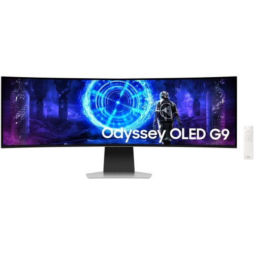Samsung Odyssey OLED G9 G95SD - Gamingmonitor 49"- Dual QHD 240Hz - Zilver